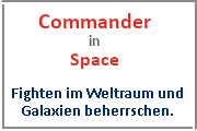 Online Spiele Lk. Tuttlingen - Sci-Fi - Commander in Space